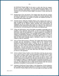 Intellectual Property Agreement Form