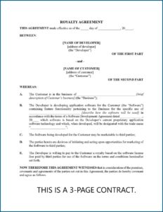 Intellectual Property Agreement Template Canada