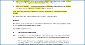 Intellectual Property Agreement Template Uk