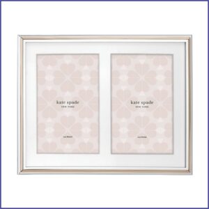 Kate Spade Rosy Glow Double Invitation Frame