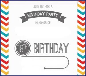 Make Your Own Birthday Invitations Free Printable