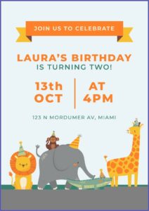 Male Birthday Invitation Templates Free Download