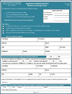 Medicare Application Form Pdf