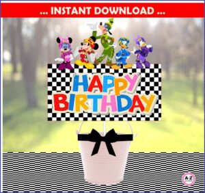 Mickey Mouse Roadster Invitations