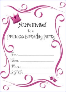 Online Invitation Card Design For Birthday