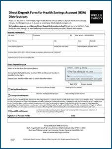 Payroll Direct Deposit Authorization Form