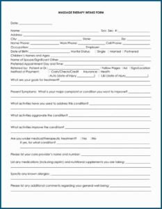 Personal Injury Attorney Intake Form