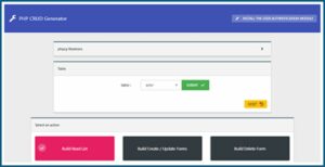 Php Mysql Form Generator Online