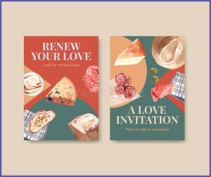 Picnic Invitation Card Template