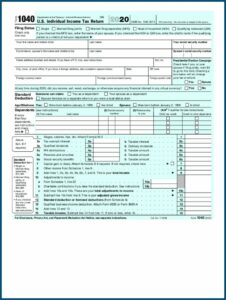 Print Free 1040ez Form