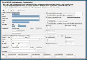 Printable 1099 G Tax Form