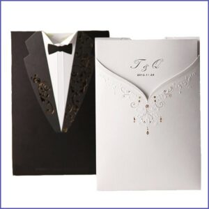 Printable Tuxedo Invitation Template