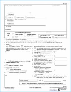 Qdro Sample California