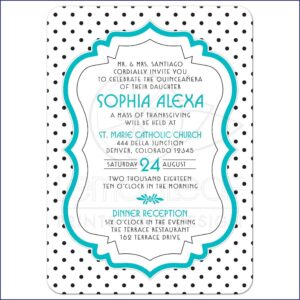 Quinceanera Invitation Samples In Spanish