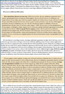 San Diego Divorce Filing Fee