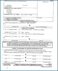 San Joaquin County Probate Court Forms