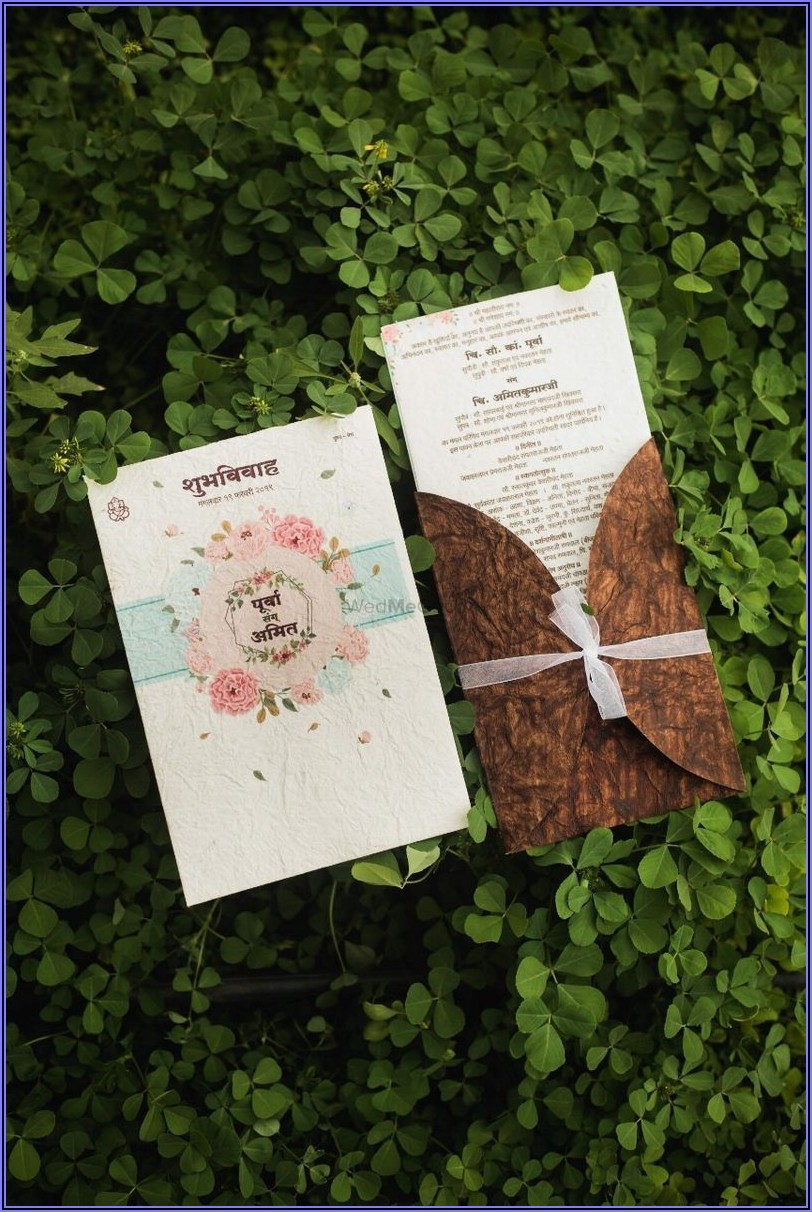 Seed Paper Wedding Cards