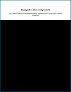 Simple Confidentiality Agreement Template Word Australia