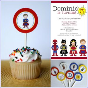 Superhero Birthday Invitation Wording Ideas
