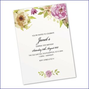 Surprise 18th Birthday Party Invitations