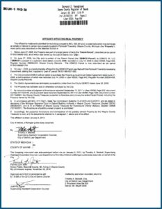 Wayne County Quit Claim Deed Form