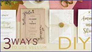 Wedding Invitation Tissue Paper Inserts