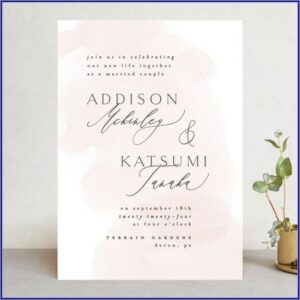 Wedding Reception Invitation Wording Already Married