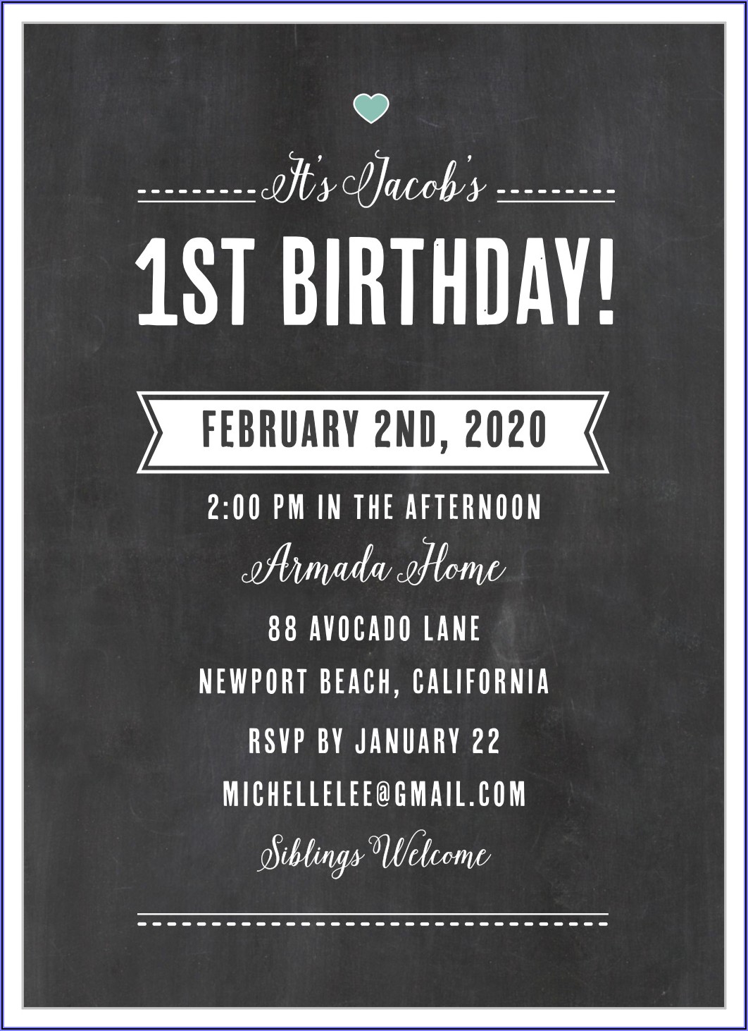 When To Send Out 1st Birthday Invitations