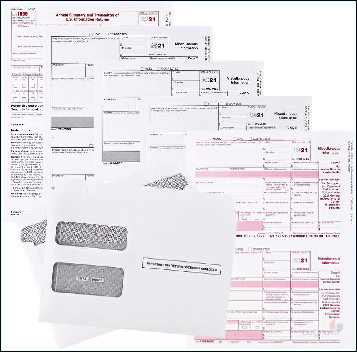 Where To Buy 1099 Miscellaneous Forms