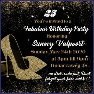 Woman 50th Birthday Invitation Sample