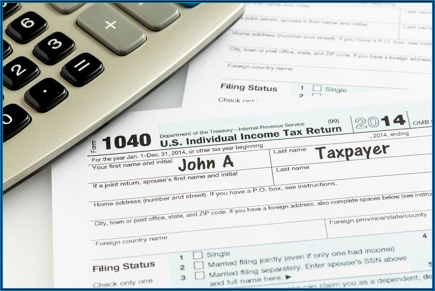 1040 Tax Form 2014