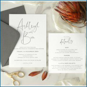 Affordable Letterpress Wedding Invitations Uk