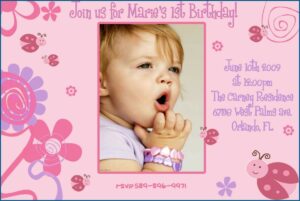 Birthday Invitation Card Design Template Free Download