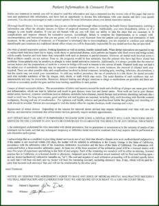 Bone Graft Consent Form Pdf