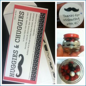 Chuggies And Huggies Invitations