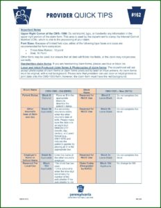 Cms 1500 Health Insurance Claim Form