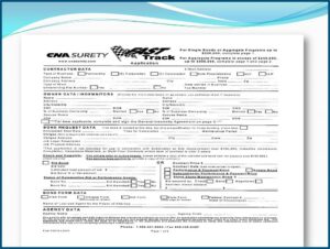 Cna Surety Bond Forms