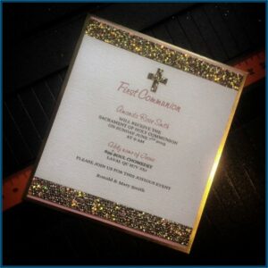 Diy First Holy Communion Invitations