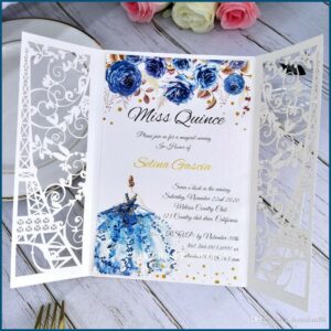 Diy Laser Cut Pocket Invitations