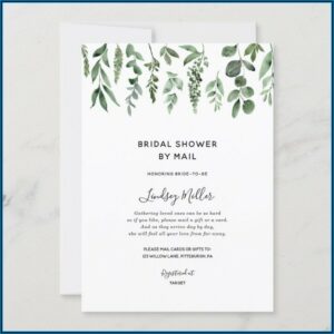 Electronic First Birthday Invitations