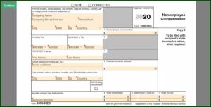 Fill Out 1099 Nec Form Online Free