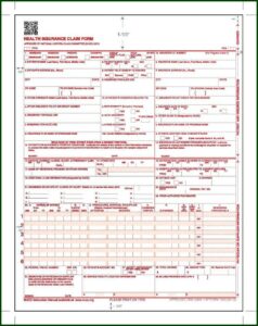 Fillable Hcfa Cms 1500 Form
