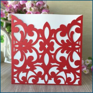 Flower Design Birthday Invitations