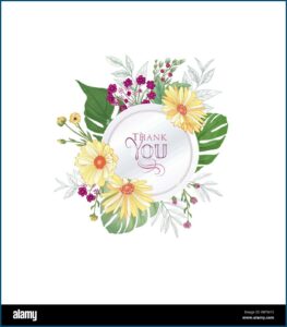 Flower Design For Invitation Card