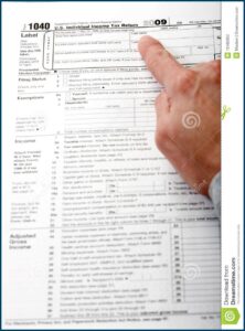 Form 1040 Tax Year 2009