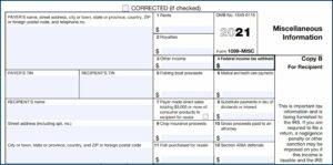 Form 1099 Filing Requirements 2021