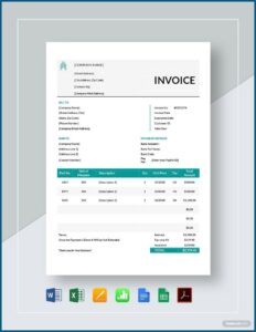 Free Basic Invoice Template Pdf