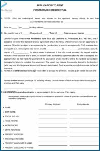 Free Commercial Lease Agreement Bc