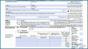 Free Download 1040a Tax Forms
