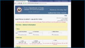Free Dv Lottery Application Form